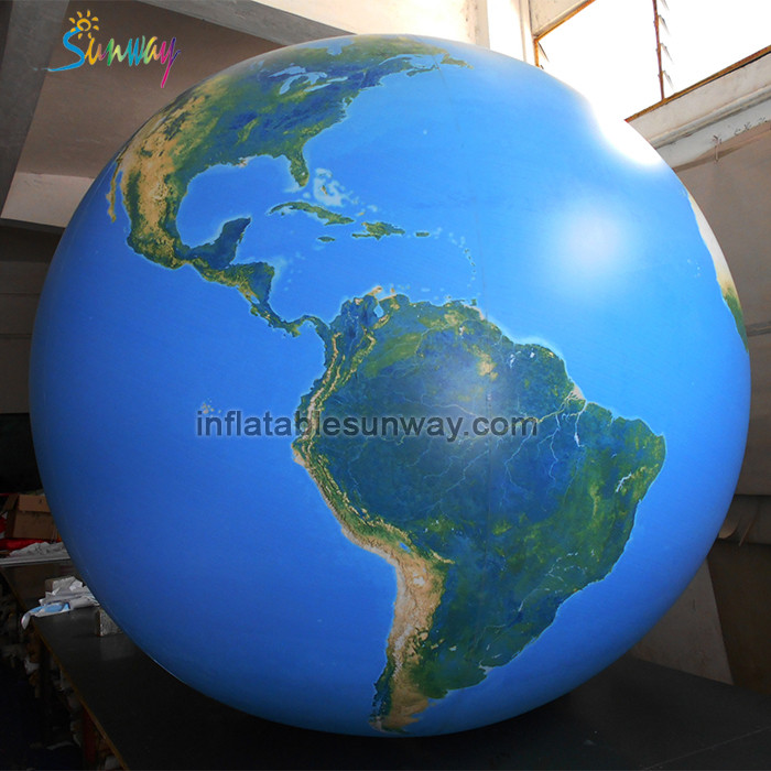 Inflatable Planet helium balloon